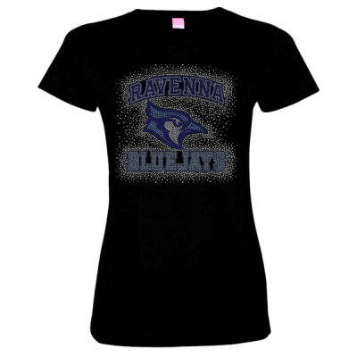 Ravenna Bluejays - Women's Fine Jersey Tee Thumbnail