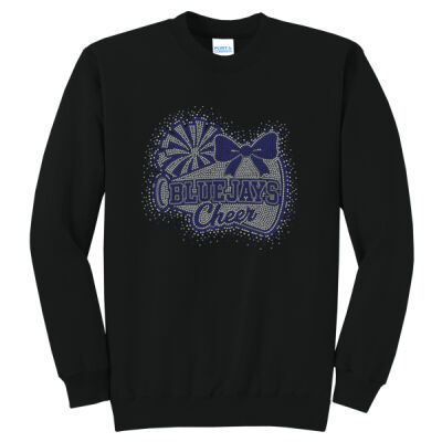 Bluejays Cheer - Core Fleece Crewneck Sweatshirt Thumbnail