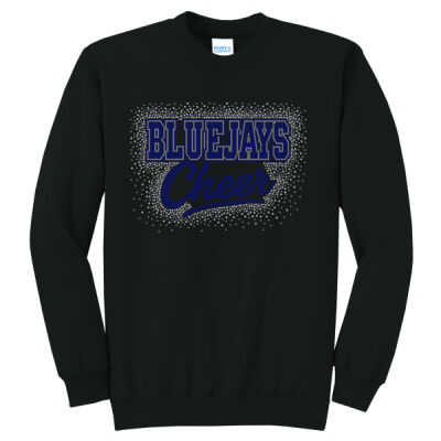 Bluejays Cheer - Core Fleece Crewneck Sweatshirt Thumbnail