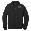 NuBlend ® 1/4 Zip Cadet Collar Sweatshirt Thumbnail